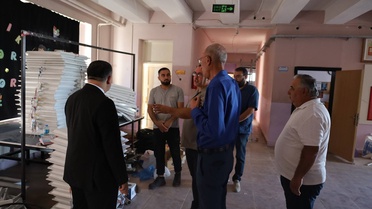 Vize'de Okul Bakım Çalışmaları Devam Ediyor