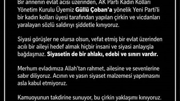  siyasette ahlak çağrısı