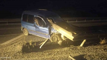 Uyuyan Sürücü Kazaya Sebep Oldu