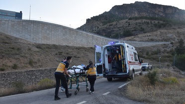 Felç Geçiren Kadın Ambulans Helikopterle Nakledildi