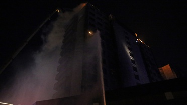 Diyarbakır'da Plaza Yangını: 5 Yaralı