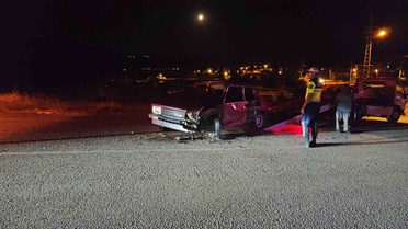 Yalvaç'ta Trafik Kazası: 2 Yaralı