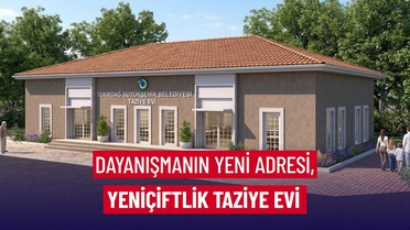 Tekirdağ Büyükşehir Belediyesi, Marmaraereğlisi'ndeki 'Taziye Evi' projesinde sona yaklaştı
