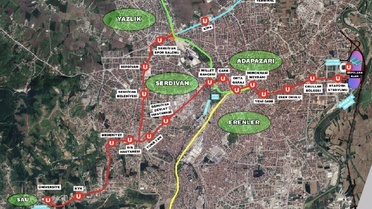 Adapazarı-Serdivan Tramvay Hattı İhalesi Tamamlandı