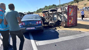Akşehir'de Zincirleme Kaza: 4 Yaralı
