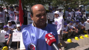Madencilerin 30 Günlük Direnişi Sürüyor: 'Cumhurbaşkanı Sesimizi Duy'