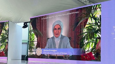 Emine Erdoğan'dan Kiev'de Dayanışma Mesajı
