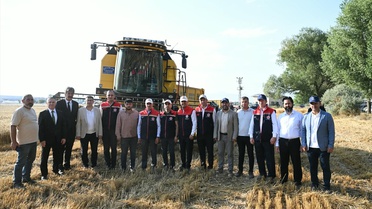 Erzurum'da Liseli Öğrenciler Tarımda Hasat Yaptı