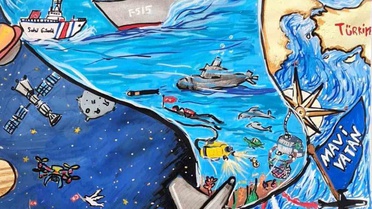 Cemre Ertaç'tan Resim Yarışmasında Birincilik
