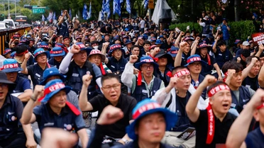 Hyundai İşçileri Protesto Düzenledi