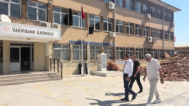 Söke'de Okullarda Tadilat Çalışmaları Devam Ediyor