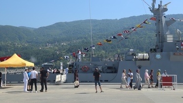TCG Tuzla İnebolu'ya Demirledi