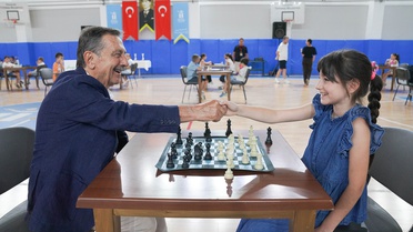 Tepebaşı'nda 'Yaz Dönemi Sonu Satranç Turnuvası' sona erdi