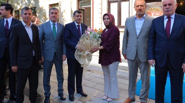 TİHEK Başkanı Şahin Bayburt’ta temaslarda bulundu