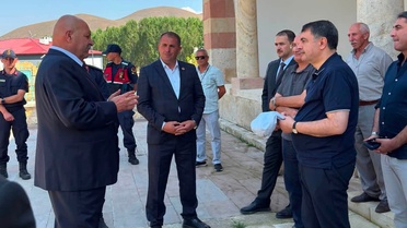 TİHEK Başkanı Şahin Demirözü’nde ziyaretlerde bulundu