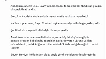 Bakan Kacır: Büyük Türkiye yeniden tarih sahnesinde