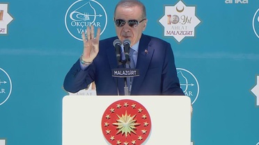 Cumhurbaşkanı Erdoğan'dan Malazgirt'te kritik mesaj: Atımızın kuyruğunu bağladık