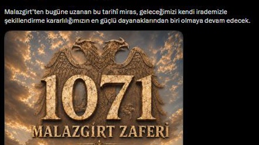 Yılmaz'dan Malazgirt Zaferi Mesajı