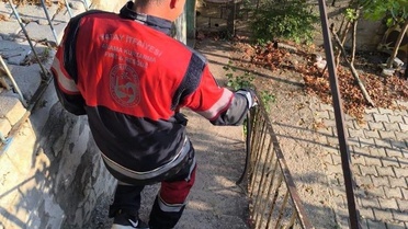Antakya'da Yılanlar Güvenle Yakalandı