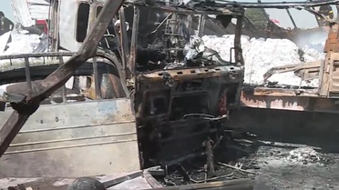 Erbil'de kamyon araçları biçti: 4 ölü, 8 yaralı