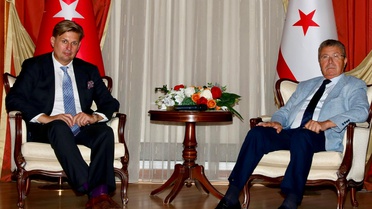 KKTC Başbakanı Ünal Üstel, Alman Milletvekili Krah'ı Kabul Etti