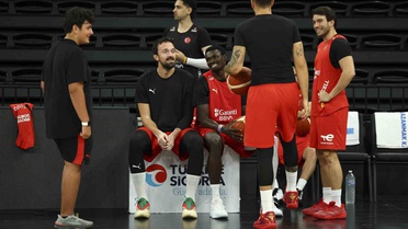 A Milli Basketbol Takımı Litvanya Maçına Hazırlanıyor