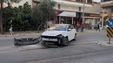 Pamukkale'de U Dönüşü Kazası: 1 Yaralı