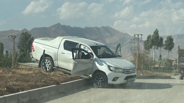 Yüksekova'da Trafik Kazası: 4 Yaralı