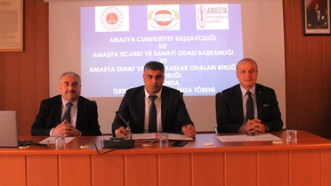 Amasya'da İş Birliği Protokolü İmzalandı