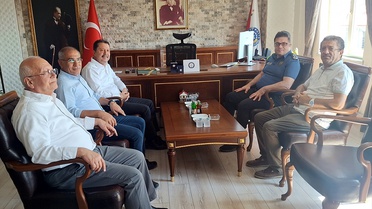 Başkan Kasap, Emniyet Müdürü Tufan'ı Ziyaret Etti