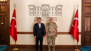 Bilecik Valisi'nden Jandarma Komutanına Kabul
