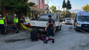 Dursunbey'de Kamyonet Yaşlı Adamı Ezdi