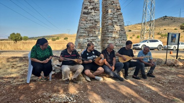 Nimri'de Şehitlere Seferberlik Heykeli