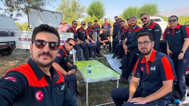 Erzincan'da Su Üstü Arama Kurtarma Eğitimi