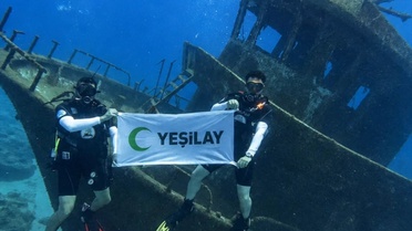 Dalış Akademisi'nden Yeşilay'a Destek