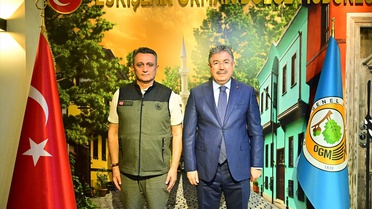 Vali Yılmaz, Orman Bölge Müdürlüğü'nü Ziyaret Etti