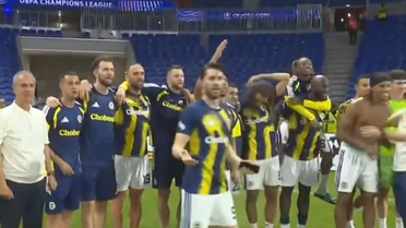 Fenerbahçe'nin Lyon zaferinde dikkat çeken görüntü