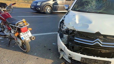 Muş'ta Motosiklet Kazası: Sürücü Ağır Yaralı