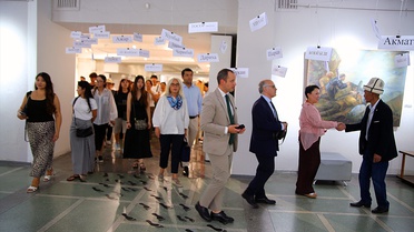 Kırgızistan'da 'Ürkün' Olayları Anma Sergisi