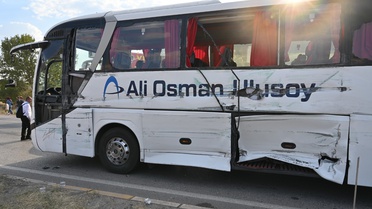 Kırıkkale'de zincirleme kaza: 1 yaralı