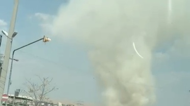 Nusaybin'de Hortum Görüntülendi