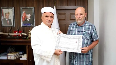Alman Vatandaşı Ralf Sohn Müslüman Oldu