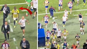 Ortalık savaş alanına döndü, Kante hiç oralı olmadı