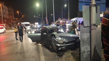Samsun'da Kaza: 10 Yaralı