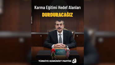 TKP'den Karma Eğitime Karşı Tepki