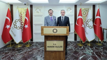 TOBB Başkanı Mardin'i Ziyaret Etti