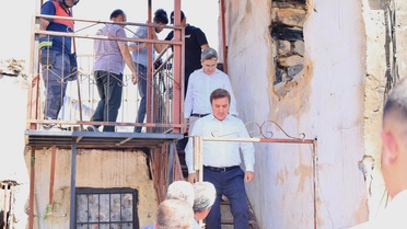 Vali Aydoğdu, Yangın Bölgesinde İncelemelerde Bulundu