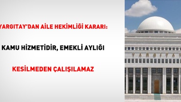 Yargıtay'dan Aile Hekimliği Kararı
