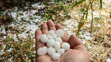 Anamur'da Dolu Etkisi
