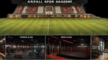 Arpalı Beldesi'nde Spor Tesisleri Yenileniyor